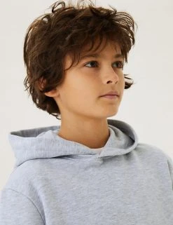 M&S Collection Jumpers Unisex Cotton Rich Hooded Sweatshirt (6-16 Yrs) 12 M&S Collection Jumpers Unisex Cotton Rich Hooded Sweatshirt (6-16 Yrs) -Cheap School Uniform Store SD 04 T87 4112B UT X EC 0