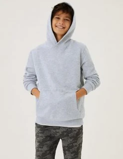 M&S Collection Jumpers Unisex Cotton Rich Hooded Sweatshirt (6-16 Yrs) 14 M&S Collection Jumpers Unisex Cotton Rich Hooded Sweatshirt (6-16 Yrs) -Cheap School Uniform Store SD 04 T87 4112B UT X EC 1