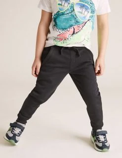 M&S Collection 2pk Cotton Rich Joggers (2-7 Yrs) -Cheap School Uniform Store SD 04 T88 2817I T4 X EC 2