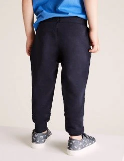 M&S Collection 3pk Cotton Rich Joggers (2-7 Yrs) -Cheap School Uniform Store SD 04 T88 2818I F0 X EC 2