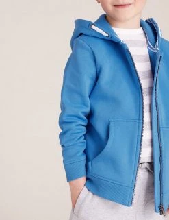 M&S Collection Jumpers Cotton Rich Plain Hoodie (2-7 Yrs) 12 M&S Collection Jumpers Cotton Rich Plain Hoodie (2-7 Yrs) -Cheap School Uniform Store SD 04 T88 4500B E2 X EC 1
