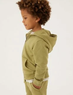 M&S Collection Jumpers Cotton Rich Plain Hoodie (2-7 Yrs) 14 M&S Collection Jumpers Cotton Rich Plain Hoodie (2-7 Yrs) -Cheap School Uniform Store SD 04 T88 4500B KH X EC 0