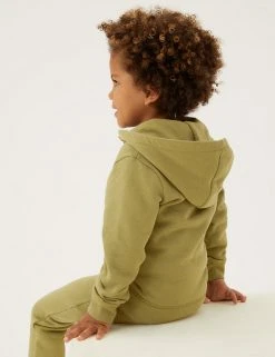 M&S Collection Jumpers Cotton Rich Plain Hoodie (2-7 Yrs) 17 M&S Collection Jumpers Cotton Rich Plain Hoodie (2-7 Yrs) -Cheap School Uniform Store SD 04 T88 4500B KH X EC 2
