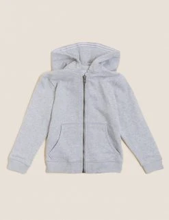 M&S Collection Jumpers Cotton Rich Plain Hoodie (2-7 Yrs) 7 M&S Collection Jumpers Cotton Rich Plain Hoodie (2-7 Yrs) -Cheap School Uniform Store SD 04 T88 4500B T0 X EC 90