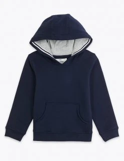 M&S Collection Jumpers Cotton Rich Pullover Hoodies (2-7 Yrs) -Cheap School Uniform Store SD 04 T88 5700B F0 X EC 90