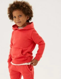 M&S Collection Jumpers Cotton Rich Pullover Hoodies (2-7 Yrs) -Cheap School Uniform Store SD 04 T88 5700B LD X EC 1