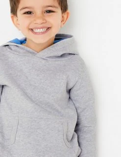 M&S Collection Jumpers Cotton Rich Pullover Hoodies (2-7 Yrs) -Cheap School Uniform Store SD 04 T88 5700B T0 X EC 1