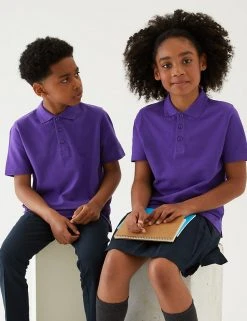 M&S Collection Polo-shirts Unisex Pure Cotton Polo Shirt (2-16 Yrs) 20 M&S Collection Polo-shirts Unisex Pure Cotton Polo Shirt (2-16 Yrs) -Cheap School Uniform Store SD 04 T93 1782 D0 X EC 0