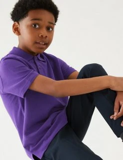 M&S Collection Polo-shirts Unisex Pure Cotton Polo Shirt (2-16 Yrs) 22 M&S Collection Polo-shirts Unisex Pure Cotton Polo Shirt (2-16 Yrs) -Cheap School Uniform Store SD 04 T93 1782 D0 X EC 1