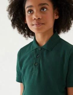 M&S Collection Polo-shirts Unisex Pure Cotton Polo Shirt (2-16 Yrs) 42 M&S Collection Polo-shirts Unisex Pure Cotton Polo Shirt (2-16 Yrs) -Cheap School Uniform Store SD 04 T93 1782 EE X EC 3