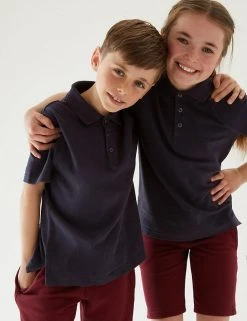 M&S Collection Polo-shirts Unisex Pure Cotton Polo Shirt (2-16 Yrs) 32 M&S Collection Polo-shirts Unisex Pure Cotton Polo Shirt (2-16 Yrs) -Cheap School Uniform Store SD 04 T93 1782 F3 X EC 0