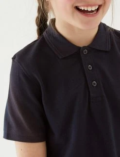 M&S Collection Polo-shirts Unisex Pure Cotton Polo Shirt (2-16 Yrs) 36 M&S Collection Polo-shirts Unisex Pure Cotton Polo Shirt (2-16 Yrs) -Cheap School Uniform Store SD 04 T93 1782 F3 X EC 3