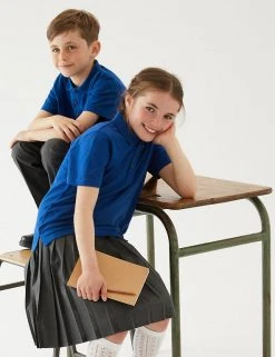 M&S Collection Polo-shirts Unisex Pure Cotton Polo Shirt (2-16 Yrs) 26 M&S Collection Polo-shirts Unisex Pure Cotton Polo Shirt (2-16 Yrs) -Cheap School Uniform Store SD 04 T93 1782 RA X EC 0