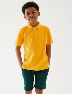 M&S Collection Polo-shirts Unisex Pure Cotton Polo Shirt (2-16 Yrs) 4 M&S Collection Polo-shirts Unisex Pure Cotton Polo Shirt (2-16 Yrs) -Cheap School Uniform Store SD 04 T93 1782 S0 X EC 1