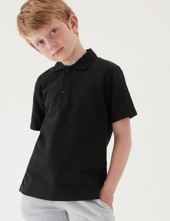 M&S Collection Polo-shirts Unisex Pure Cotton Polo Shirt (2-16 Yrs) 11 M&S Collection Polo-shirts Unisex Pure Cotton Polo Shirt (2-16 Yrs) -Cheap School Uniform Store SD 04 T93 1782 Y0 X EC 2