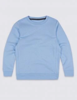 M&S Collection PE Kit Unisex Crew Neck Sweatshirt (2-16 Yrs) -Cheap School Uniform Store SD 04 T93 1814 QE X EC 0