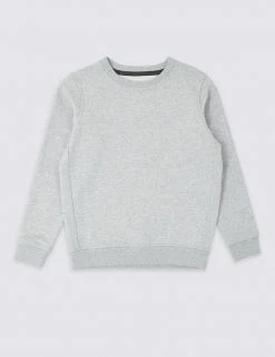 M&S Collection PE Kit Unisex Crew Neck Sweatshirt (2-16 Yrs) -Cheap School Uniform Store SD 04 T93 1814 UT X EC 90