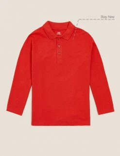 Polo-shirts Unisex Long Sleeve Polo Shirt (2-16 Yrs) -Cheap School Uniform Store SD 04 T93 2081 B0 X EC 90