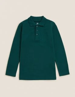 Polo-shirts Unisex Long Sleeve Polo Shirt (2-16 Yrs) -Cheap School Uniform Store SD 04 T93 2081 EE X EC 90