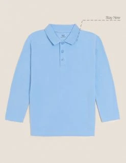 Polo-shirts Unisex Long Sleeve Polo Shirt (2-16 Yrs) -Cheap School Uniform Store SD 04 T93 2081 QE X EC 90