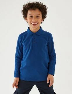 Polo-shirts Unisex Long Sleeve Polo Shirt (2-16 Yrs) -Cheap School Uniform Store SD 04 T93 2081 RA X EC 1