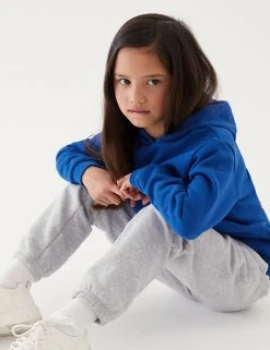 M&S Collection Jumpers Unisex Cotton Hooded Sweatshirt (2-18 Yrs) -Cheap School Uniform Store SD 04 T93 2276 RA X EC 1