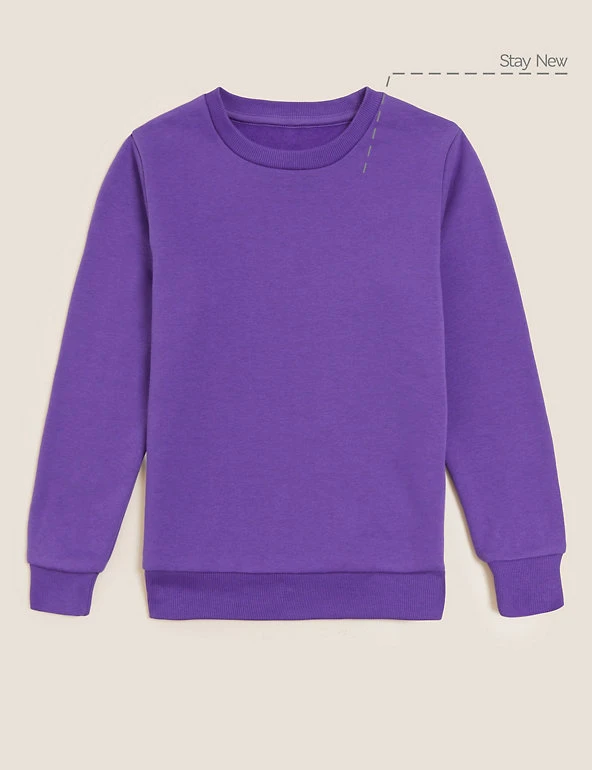School Unisex Cotton Regular Fit Sweatshirt (2-16 Yrs) M&S Collection Jumpers School Unisex Cotton Regular Fit Sweatshirt (2-16 Yrs) -Cheap School Uniform Store SD 04 T93 2278 D0 X EC 90