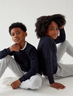 M&S Collection Jumpers School Unisex Cotton Regular Fit Sweatshirt (2-16 Yrs) 32 M&S Collection Jumpers School Unisex Cotton Regular Fit Sweatshirt (2-16 Yrs) -Cheap School Uniform Store SD 04 T93 2278 F3 X EC 0