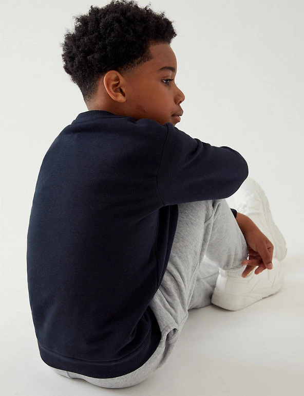 School Unisex Cotton Regular Fit Sweatshirt (2-16 Yrs) M&S Collection Jumpers School Unisex Cotton Regular Fit Sweatshirt (2-16 Yrs) -Cheap School Uniform Store SD 04 T93 2278 F3 X EC 3