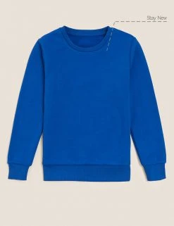 M&S Collection Jumpers School Unisex Cotton Regular Fit Sweatshirt (2-16 Yrs) 28 M&S Collection Jumpers School Unisex Cotton Regular Fit Sweatshirt (2-16 Yrs) -Cheap School Uniform Store SD 04 T93 2278 RA X EC 90