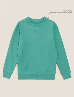 M&S Collection Jumpers School Unisex Cotton Regular Fit Sweatshirt (2-16 Yrs) 43 M&S Collection Jumpers School Unisex Cotton Regular Fit Sweatshirt (2-16 Yrs) -Cheap School Uniform Store SD 04 T93 2278 XS X EC 90