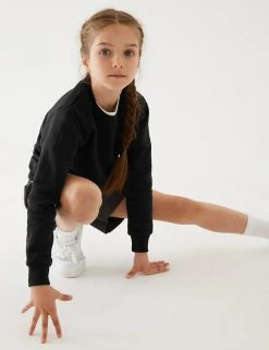 M&S Collection Jumpers School Unisex Cotton Regular Fit Sweatshirt (2-16 Yrs) 10 M&S Collection Jumpers School Unisex Cotton Regular Fit Sweatshirt (2-16 Yrs) -Cheap School Uniform Store SD 04 T93 2278 Y0 X EC 2