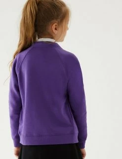 M&S Collection Cardigans Girls' Cotton Regular Fit School Cardigan (2-16 Yrs) -Cheap School Uniform Store SD 04 T93 2279 D0 X EC 2