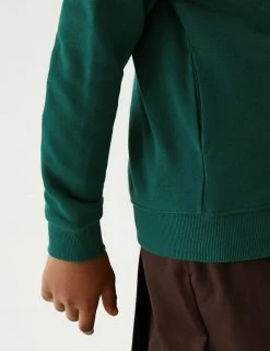 M&S Collection Cardigans Girls' Cotton Regular Fit School Cardigan (2-16 Yrs) -Cheap School Uniform Store SD 04 T93 2279 EE X EC 1