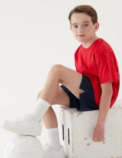 M&S Collection PE Kit Unisex Pure Cotton T-Shirt (2-16 Yrs) -Cheap School Uniform Store SD 04 T93 2760 B0 X EC 1