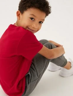 M&S Collection PE Kit Unisex Pure Cotton T-Shirt (2-16 Yrs) -Cheap School Uniform Store SD 04 T93 2760 B3 X EC 1