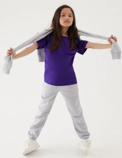 M&S Collection PE Kit Unisex Pure Cotton T-Shirt (2-16 Yrs) -Cheap School Uniform Store SD 04 T93 2760 D0 X EC 1