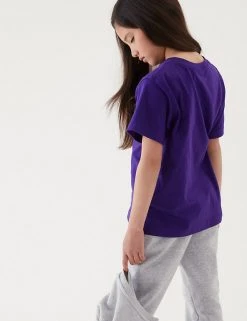 M&S Collection PE Kit Unisex Pure Cotton T-Shirt (2-16 Yrs) -Cheap School Uniform Store SD 04 T93 2760 D0 X EC 3