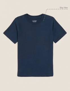 M&S Collection PE Kit Unisex Pure Cotton T-Shirt (2-16 Yrs) -Cheap School Uniform Store SD 04 T93 2760 F3 X EC 90