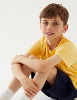 M&S Collection PE Kit Unisex Pure Cotton T-Shirt (2-16 Yrs) -Cheap School Uniform Store SD 04 T93 2760 R0 X EC 2