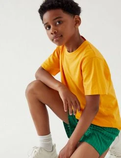 M&S Collection PE Kit Unisex Pure Cotton T-Shirt (2-16 Yrs) -Cheap School Uniform Store SD 04 T93 2760 S0 X EC 2