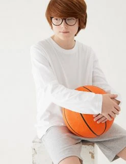 M&S Collection Polo-shirts Unisex Pure Cotton StayNew™ T-Shirt (2-16 Yrs) -Cheap School Uniform Store SD 04 T93 2761 Z0 X EC 2