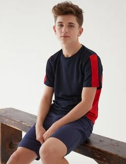 M&S Collection PE Kit Unisex Active T-Shirt -Cheap School Uniform Store SD 04 T93 2762 B4 X EC 1