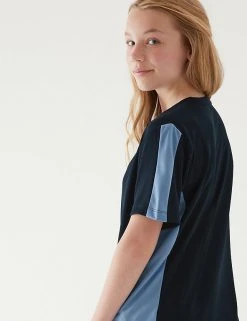 M&S Collection PE Kit Unisex Active T-Shirt -Cheap School Uniform Store SD 04 T93 2762 E4 X EC 3