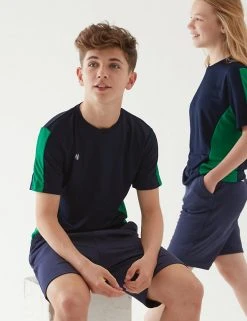 M&S Collection PE Kit Unisex Active T-Shirt -Cheap School Uniform Store SD 04 T93 2762 J4 X EC 0