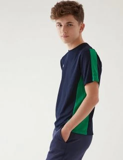 M&S Collection PE Kit Unisex Active T-Shirt -Cheap School Uniform Store SD 04 T93 2762 J4 X EC 1