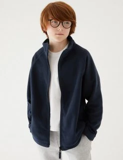M&S Collection Jumpers Unisex Zip Fleece (2-16 Yrs) 96 M&S Collection Jumpers Unisex Zip Fleece (2-16 Yrs) -Cheap School Uniform Store SD 04 T93 4311 F0 X EC 1