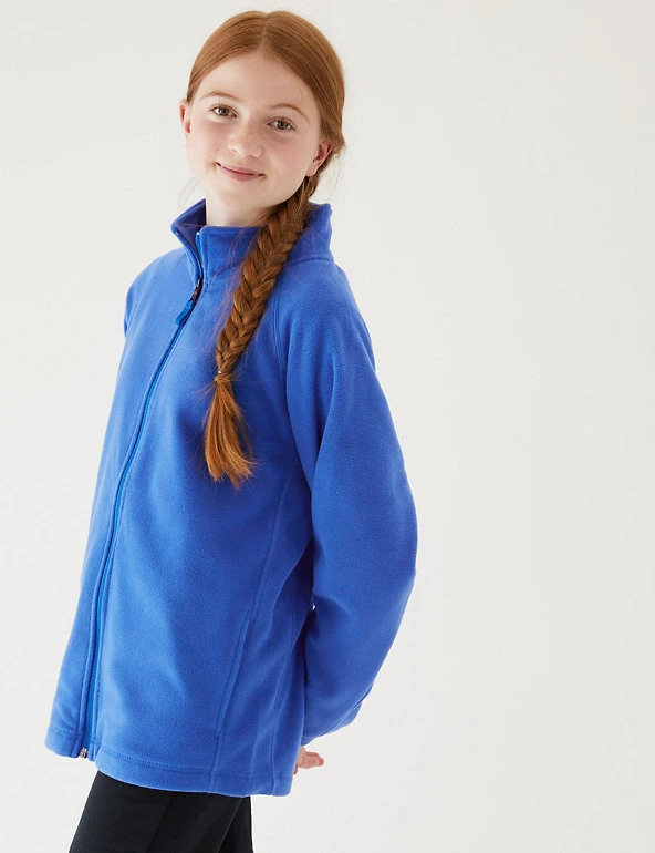 M&S Collection Jumpers Unisex Zip Fleece (2-16 Yrs) 40 M&S Collection Jumpers Unisex Zip Fleece (2-16 Yrs) - Image 38