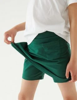 M&S Collection Shorts Girls' Cotton With Stretch Sports Skorts (2-16 Yrs) 15 M&S Collection Shorts Girls' Cotton With Stretch Sports Skorts (2-16 Yrs) -Cheap School Uniform Store SD 04 T93 5252 EE X EC 1