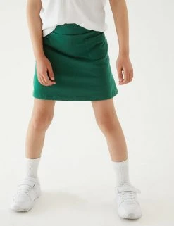 M&S Collection Shorts Girls' Cotton With Stretch Sports Skorts (2-16 Yrs) 16 M&S Collection Shorts Girls' Cotton With Stretch Sports Skorts (2-16 Yrs) -Cheap School Uniform Store SD 04 T93 5252 EE X EC 2
